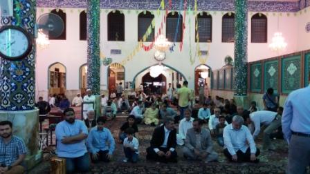 مسجد امام حسین(ع) دبی میں اعتکاف منعقد